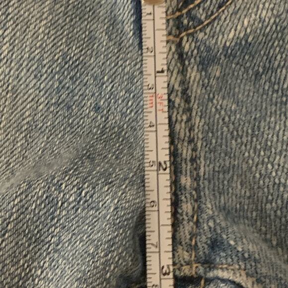 Current Elliot “The Fling” slim boyfriend distressed women’s denim blue jeans - Picture 7 of 12